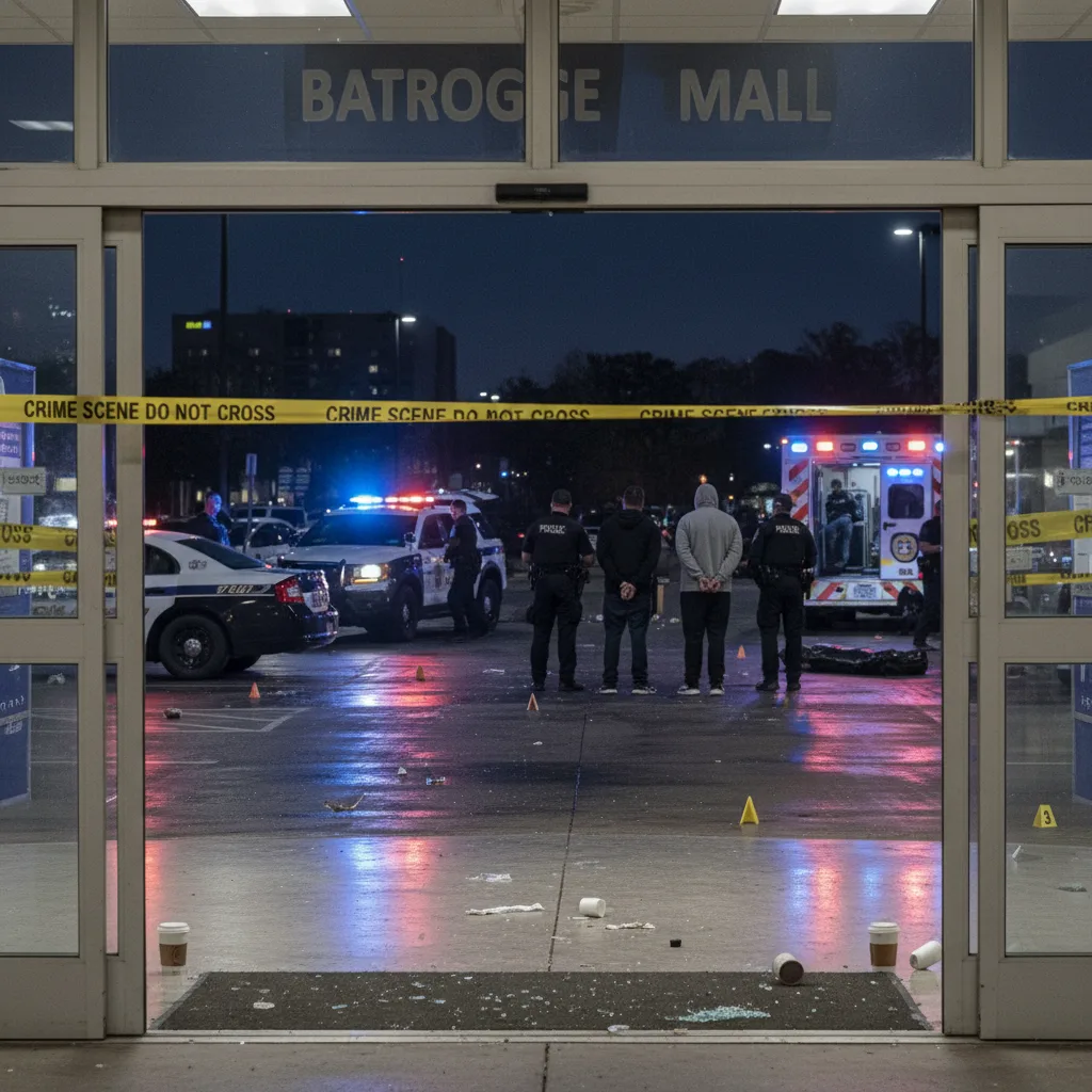 Tiroteo en centro comercial de Baton Rouge: un muerto y cinco detenidos