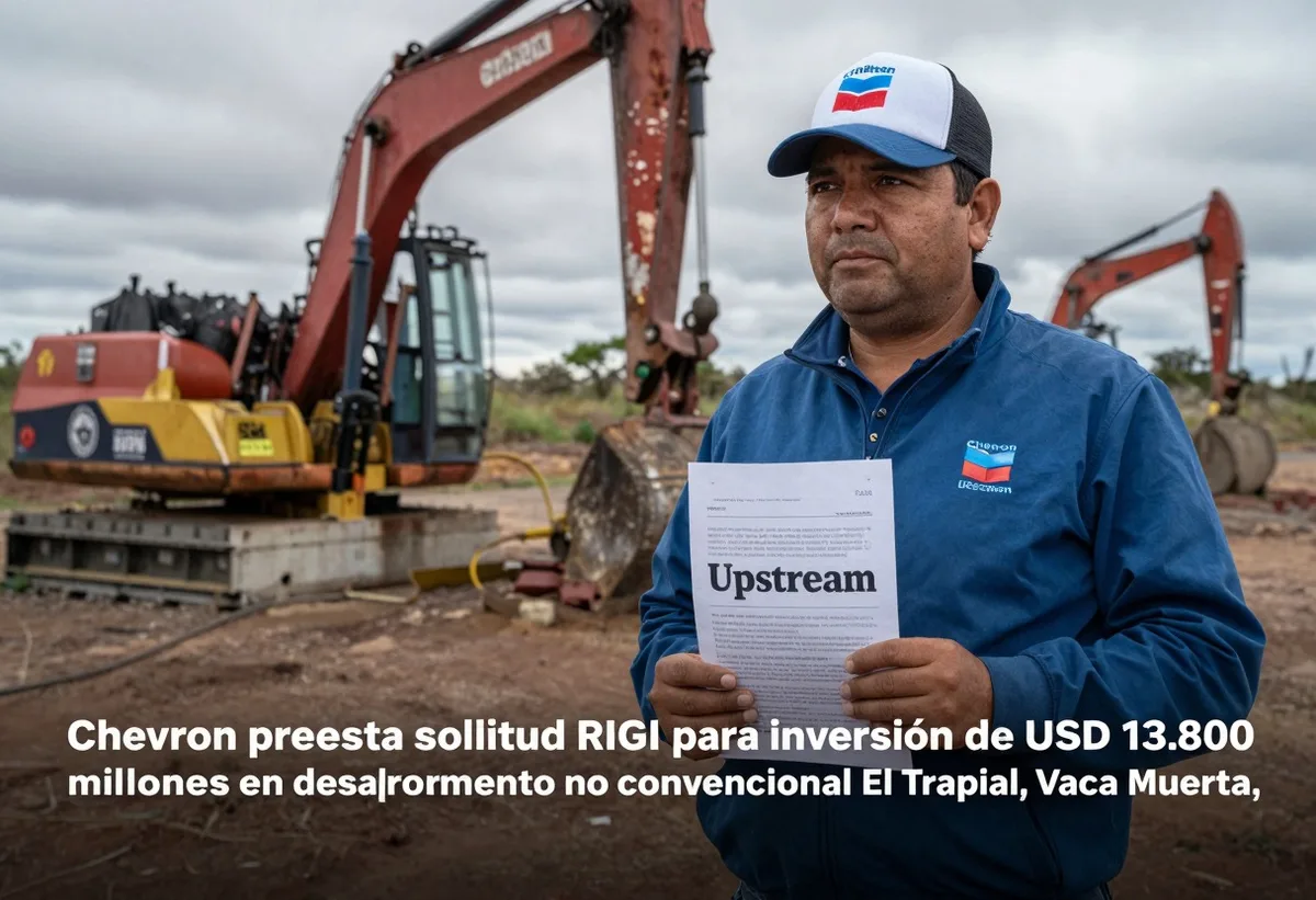 Chevron solicita RIGI por USD 13.800 millones en Vaca Muerta