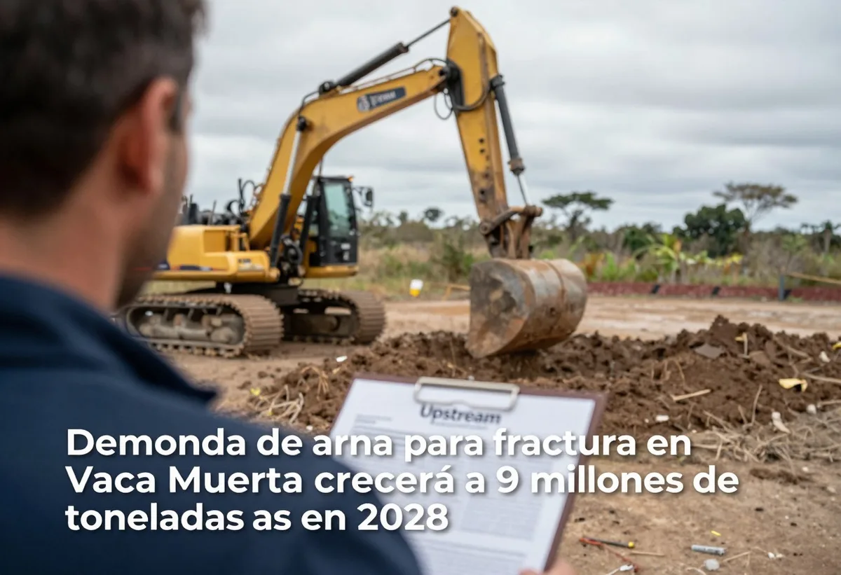 Vaca Muerta necesitará 9 millones de toneladas arena en 2028